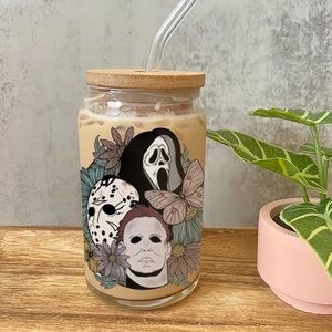 Spooky Glass Cup
